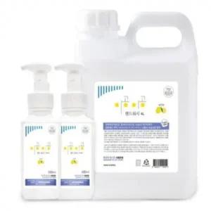 이공 레몬향 4L+500mlX2대용량리필 거품형 물비누