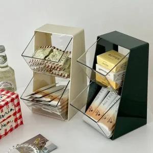 커피 정리함 티백 보관함 약 정리함