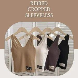 크롭패드 (가디언블루) 캐주얼 민소매티