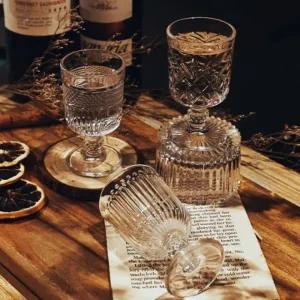 고급 크리스탈 미니 와인잔 술잔 소주잔 60ml