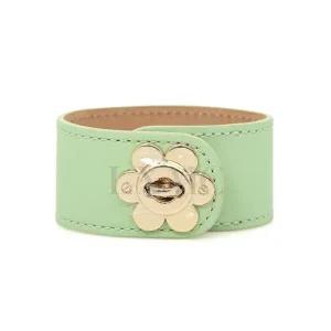 [멀버리]멀버리 팔찌 세실리 민트 그린 골드 가죽 팔찌 *