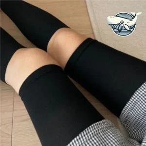 허벅지 압박 스타킹 슬리브 밴드 블랙 보호대