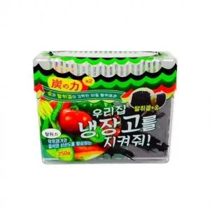 우리집탈취제(냉장고용 250g) 탈취겔 숯 냄새제거 냉장고탈취제