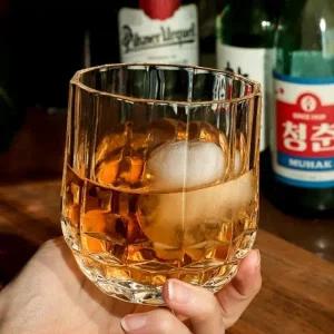 그로운 소주 한병 대형 소주잔 6p