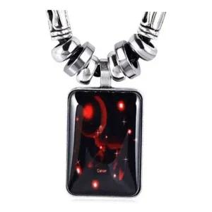 목걸이 행운 크리스탈 별자리 게자리