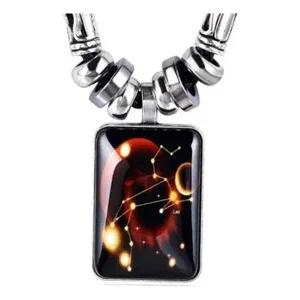 [골드스마일]목걸이 별자리 행운 사자자리 크리스탈