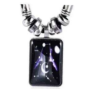 목걸이 행운 크리스탈 쌍둥이자리 별자리