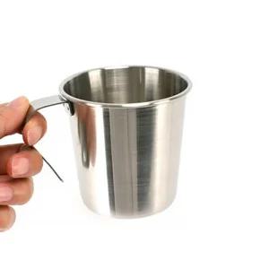 스텐레스 손잡이 스텐컵(1ea) 등산컵 스텐컵 커피컵 물컵 양치컵