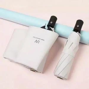UV 8K 자외선차단 3단 접이식 암막우산 95cm 자동우산 예쁜양산 우양산 양우산 3단우산 고급우산