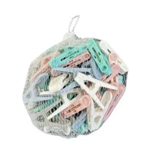 기본형 파스텔컬러 빨래집게 대용량 50개입 작은빨래집게 미니빨래집게 빨래줄집게