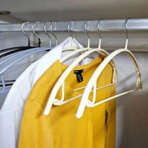 논슬립 라운드 옷걸이 행거 사무실 매장용 정리 원룸 자취 사무실 바지 코트 매장용