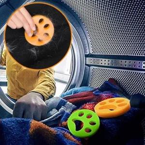 드럼 봄 세탁 물 털 기 빨래 데일리 먼지 제거 실리콘 고양이털세탁기 세탁기고양이털