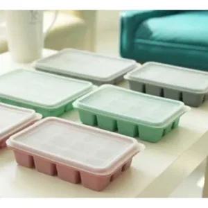 파스텔 실리콘 15칸 아이스 트레이 1P 얼음 냉동 통 냉동실얼음통 얼음보관통