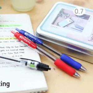 사무실 필기구 0.7mm 유성 볼펜 12개 1세트 메모 전동연필깎이 펜홀더 제도샤프 3D펜