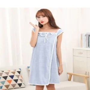 여성 극세사 원피스 샤워 가운 S10 샤워가운 나이트가운 원피스가운 극세사가운