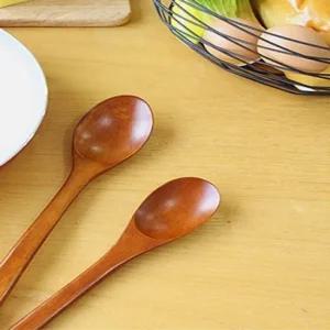 옻칠 나무 스푼 중 1P 옻수저 요리스푼 숟가락 수저 장미목스푼 요리스푼 옻칠수저