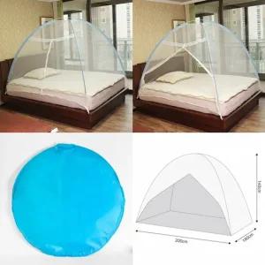 원터치 모기장 180x200 일체형 텐트 방충망 침대 거실 모기장 방충망 해충망 침대모기장