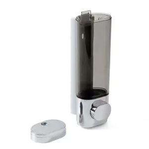 디스펜서 물비누용기 벽걸이 부착식1구 300ml실버 워터디스펜서 샴푸디스펜서