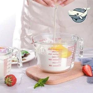 내열유리컵 500ML 쿡웨어 이유식비커 다용도 유리비커