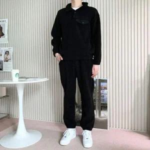 커플맨투맨 남자 긴팔티 커플룩 커플티 커플 슬림