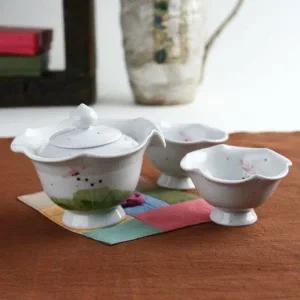 2인세트 찻잔세트 사무실다구세트 다도 백자 다기세트