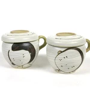 2인세트 찻잔 라떼잔 도자기 도자기컵 예쁜 머그세트