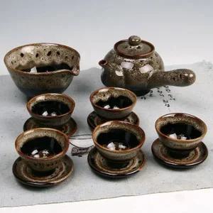 도자기술잔 차세트 다기세트 인세트 도자기찻잔 다도