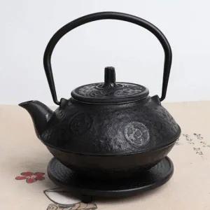 차끓이기 다도다기 선물 보온 녹차 다관 다도주전자 복고풍