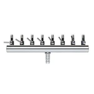 수족관발생기 8구 분배기 분지 에어 조절기 분배기