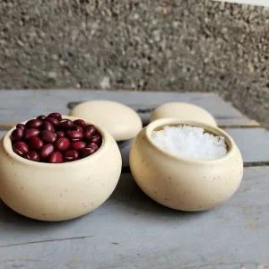 풍수소품 액막이 미니 항아리 팥 소금단지