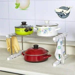 주방 수납 정리대 다용도 싱크대 정리 선반