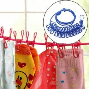 다용도 휴대용 캠핑용 빨래줄