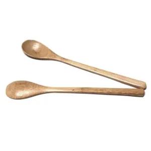 대나무 롱티스푼 2P 나무숟가락 식기수저 주방용품 숟가락 티스푼 대나무 나무식기