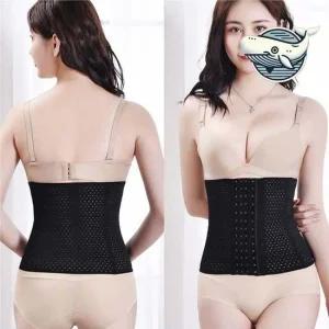스타일리시 메쉬 코르셋 벨트 슬림핏 허리 조절 코르셋 복대 코르셋벨트 뱃살보정 보정벨트 보정이너