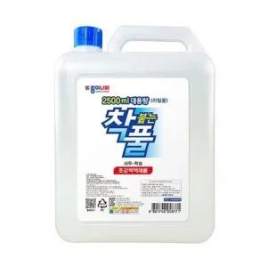 슬라임재료 착붙는풀-2500ml 슬라임재료 물풀 대용량풀 액체풀 리