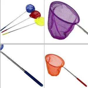 잠자리채 접이식 대형 곤충재칩 채 잠자리채 물고기뜰채 뜰채 곤충채집 매미채