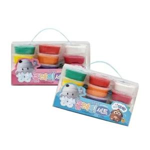 아토스 상상 클레이 만들기 장난감 컬러 점토 12색