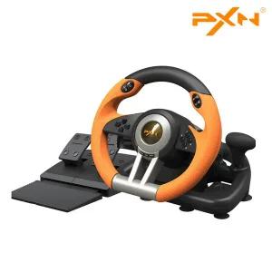 PXN V3 PRO 게이밍 레이싱 휠 Racing wheel V3 프로 (닌텐도 스위치/PC/PS3/PS4/XBOX 호환)