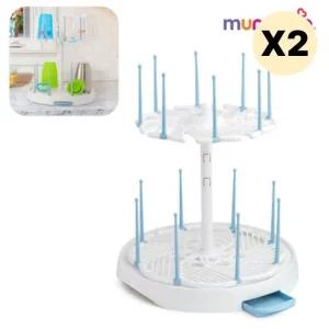 스엔코샵 젖병건조대 솔보관대 컵 건조기 먼치킨 X 2p