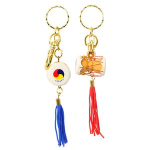 [박씨상방] (2종)나무 북,장구 열쇠고리세트(소)