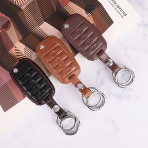 기아 4버튼 폴딩키 K3/쿱/K5/스포티지/모닝/니로/카니발/쏘렌토 가죽 키홀더 차키케이스 키링