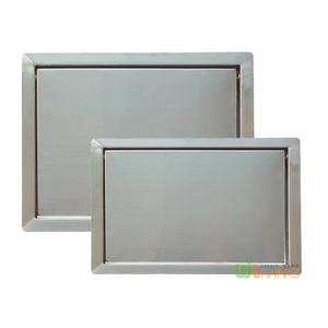 스텐사각푸시뚜껑230호/벽부착형/매립푸시뚜껑/스텐휴지전/카페휴지통/휴지전/가구매립