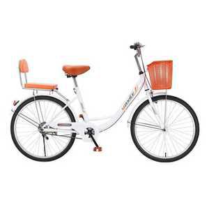 여성 자전거 클래식 레트로 생활 여행 싸이클 등하원