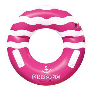 [기타]핑크랑 이중튜브 81cm/어린이 물놀이 튜브 초등학생 이상