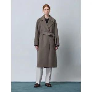 [롯데백화점]씨씨콜렉트 벨티드 핸드메이드 롱코트 (C244MSG170)