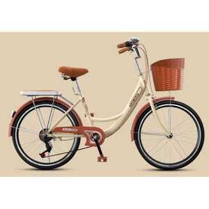 여성용 자전거 성인 클래식 바구니 출퇴근 등교 감성