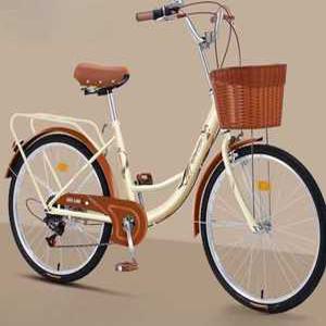예쁜 레트로 자전거 출퇴근용 감성 일본자전거 여성용