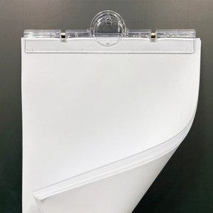 자석 부착형 사무용 A4 용지 집게 투명 서류 문서 정리 클립 사무실 회사 학교 칠판 게시판