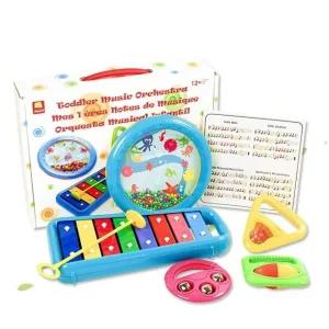 고품질 유아 장난감 어린이날 선물 교구 소리 악기 세트 유아드럼 어린이교구 소리 (WFHUI8W)