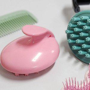 고품질 두피브러쉬 샴푸 마사지기 사용이편리한 휴대하기좋은크기 간편한사용 탈모 탈모방지 (WFHV9TT)